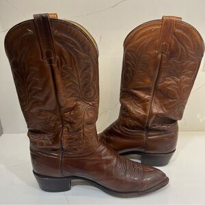 J. Chisholm Vintage Western Leather Cowboy Boots